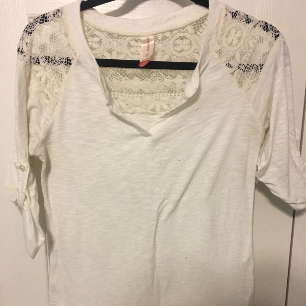 3/4 length top